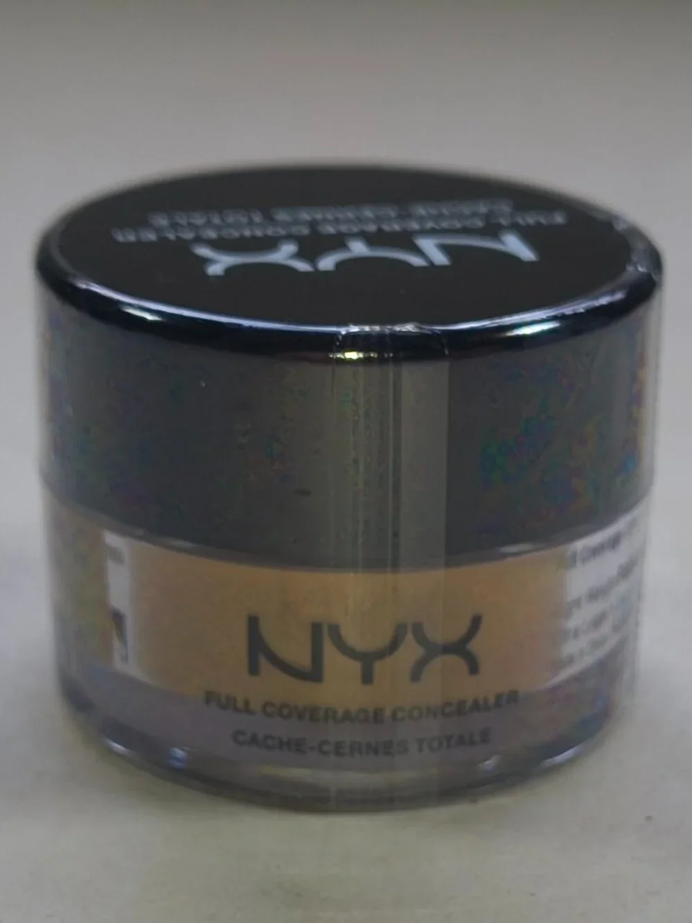 New! NYX Concealer 7 Grams Golden Jar Factory Sealed